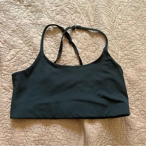 girlfriend collective black float juliet bra